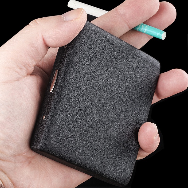 Smoking & Vaping Accessories - 20 حزمة صندوق سجائر معدني أسود