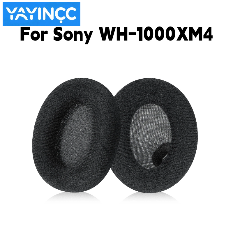 Sony Headphone Wh-1000Xm4 - وسائد أذن بديلة من الفلانيل من