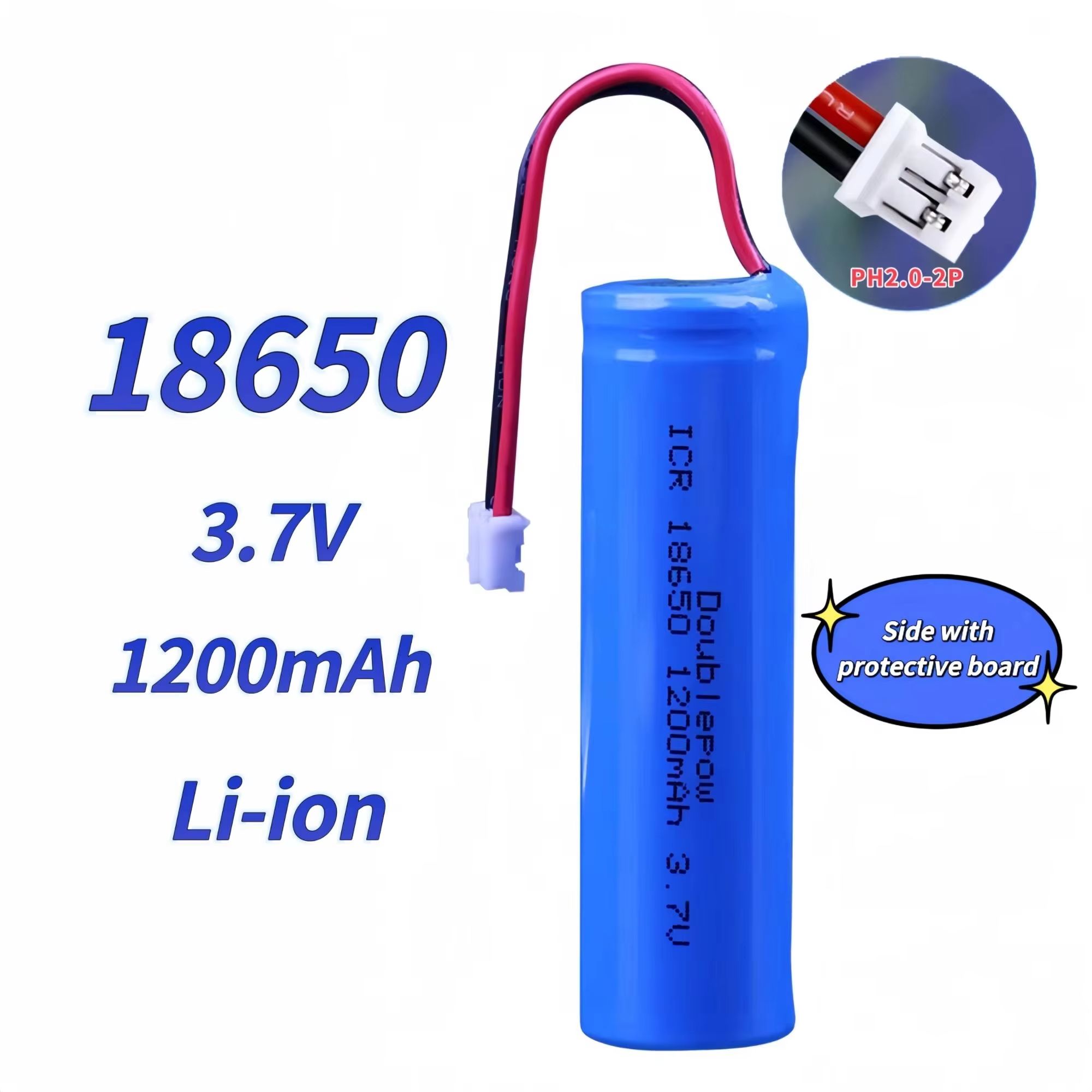 Vape Battery 18650 - بطارية ليثيوم قابلة لإعادة الشحن 18650