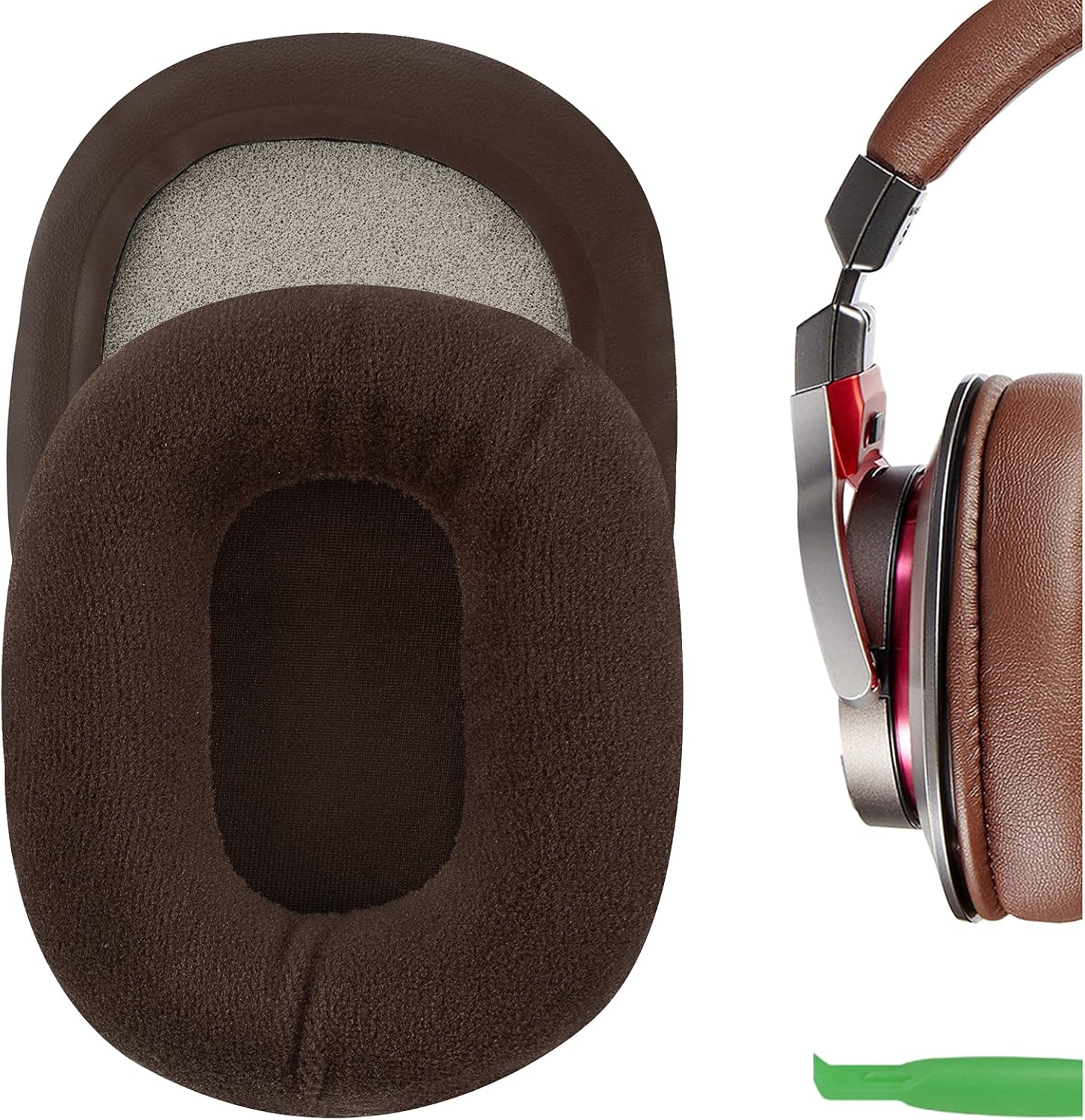 Audio Technica Headphone Ath-M50X - وسادات أذن بديلة من القطيفة المريحة