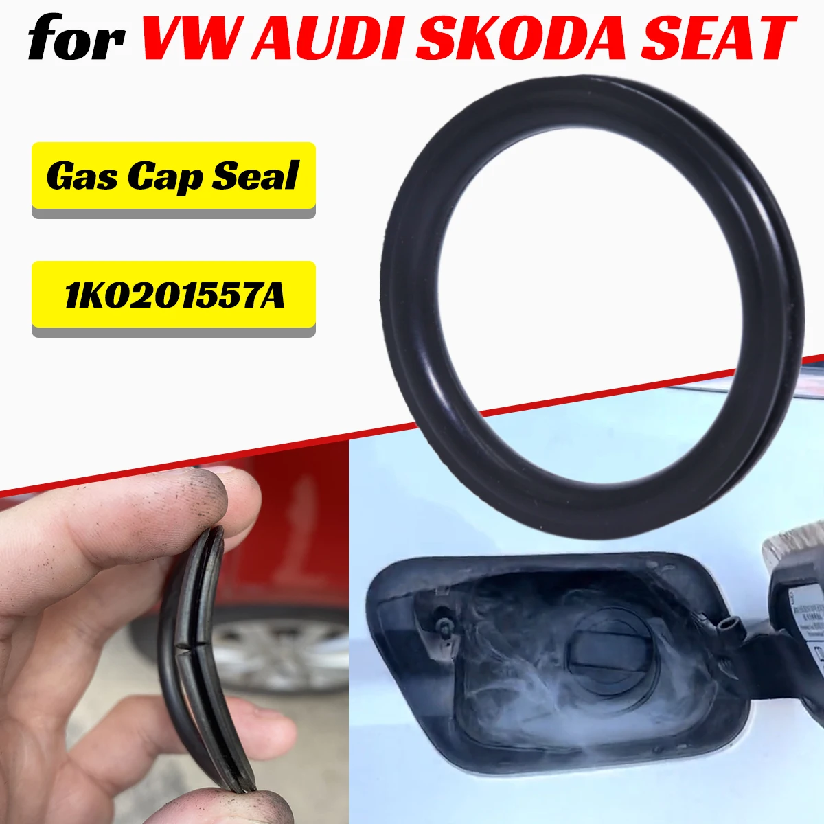 Tank O-Ring Seal - غطاء الغاز يحل الختم لسيارة VW