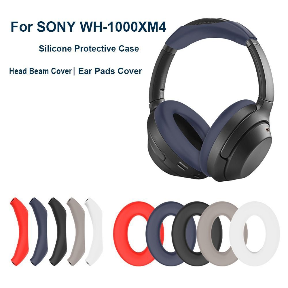 Sony Headphone Wh-1000Xm4 - إكسسوارات سماعات الرأس: غطاء وسائد الأذن