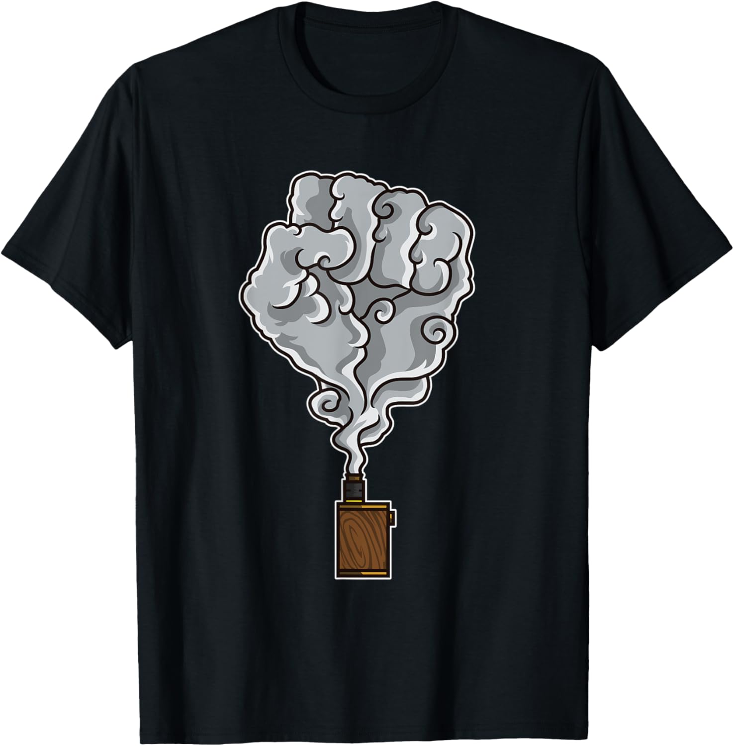 Vaping Shop - تي شيرت Vaping Fist Smoke Cloud