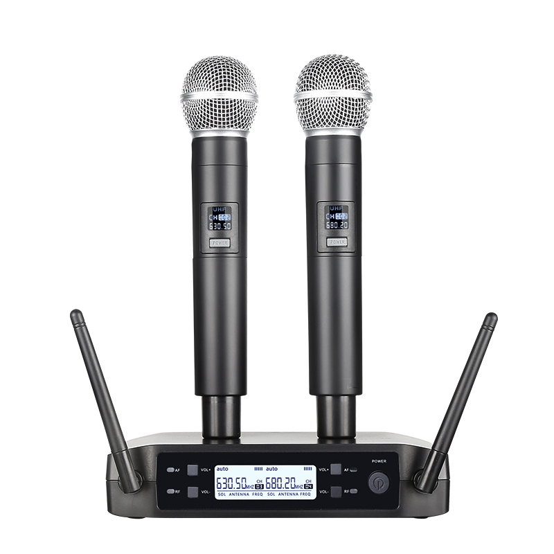 Shure Mic Sm7B - ميكروفون لاسلكي محمول بقنوات مزدوجة UHF