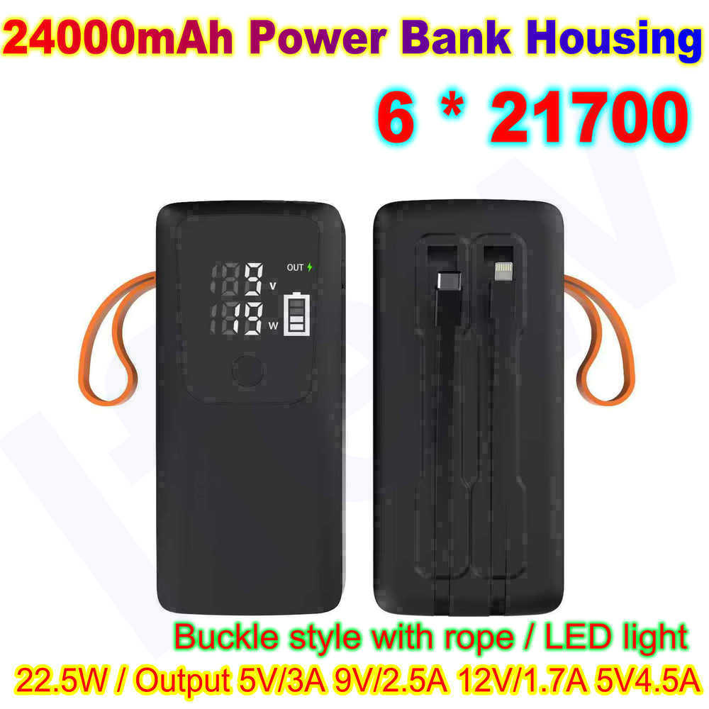 21700 علبة البطارية قوة البنك  - مراجعة Battery Case Storage وسعره