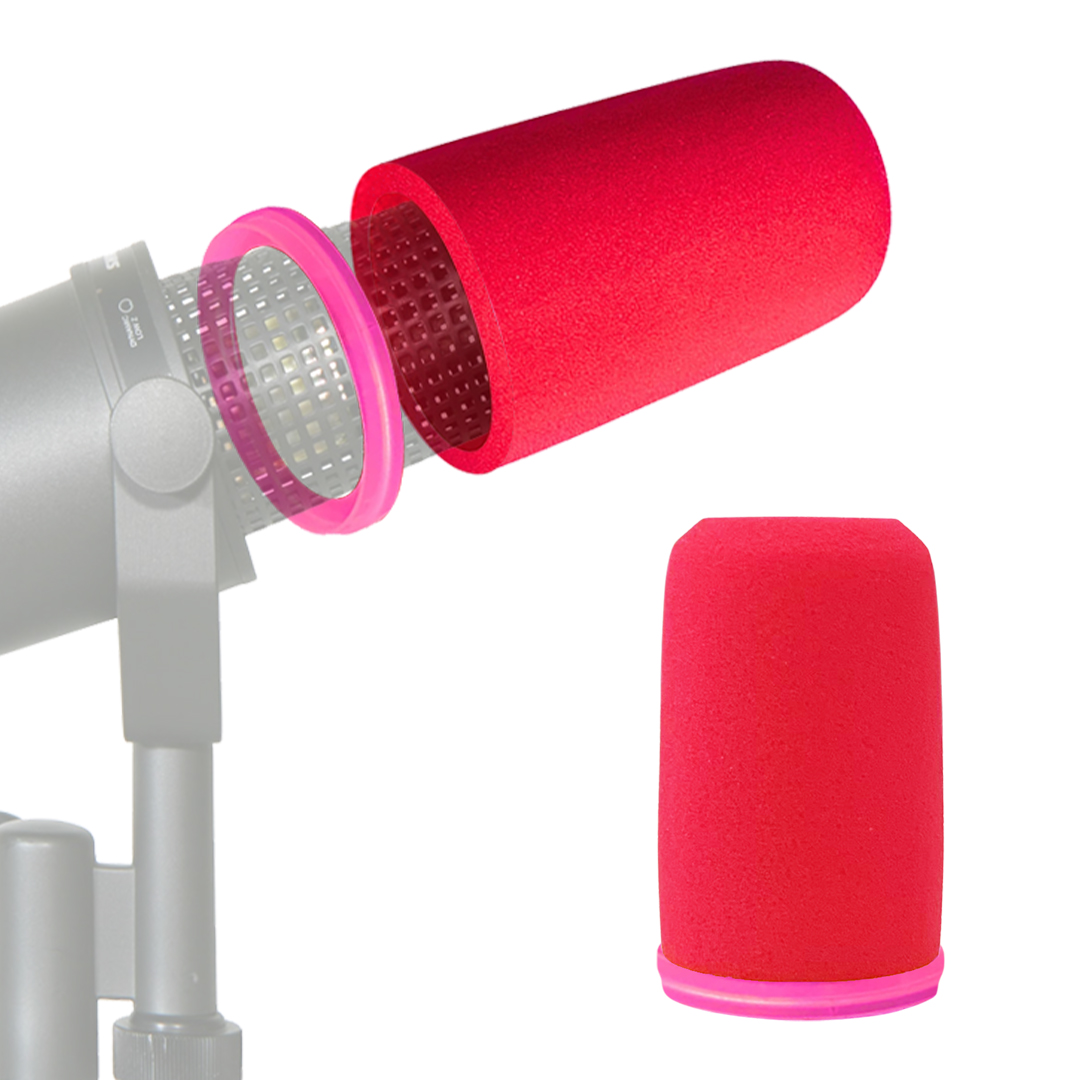 غطاء إسفنجي أصلي لحماية ميكروف - مراجعة Shure Mic Sm7B وسعره