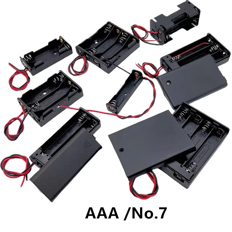 10 قطع حافظة بطاريات AAA/No.7  - مراجعة Battery Case Storage وسعره