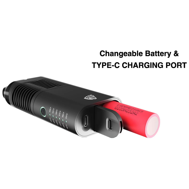 EDCVape طقم مبخر عشبي جاف منتف - مراجعة Vape Battery 18650 وسعره