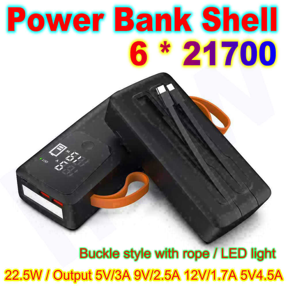 21700 بطارية قوة البنك الإسكان - مراجعة Battery Case Storage وسعره