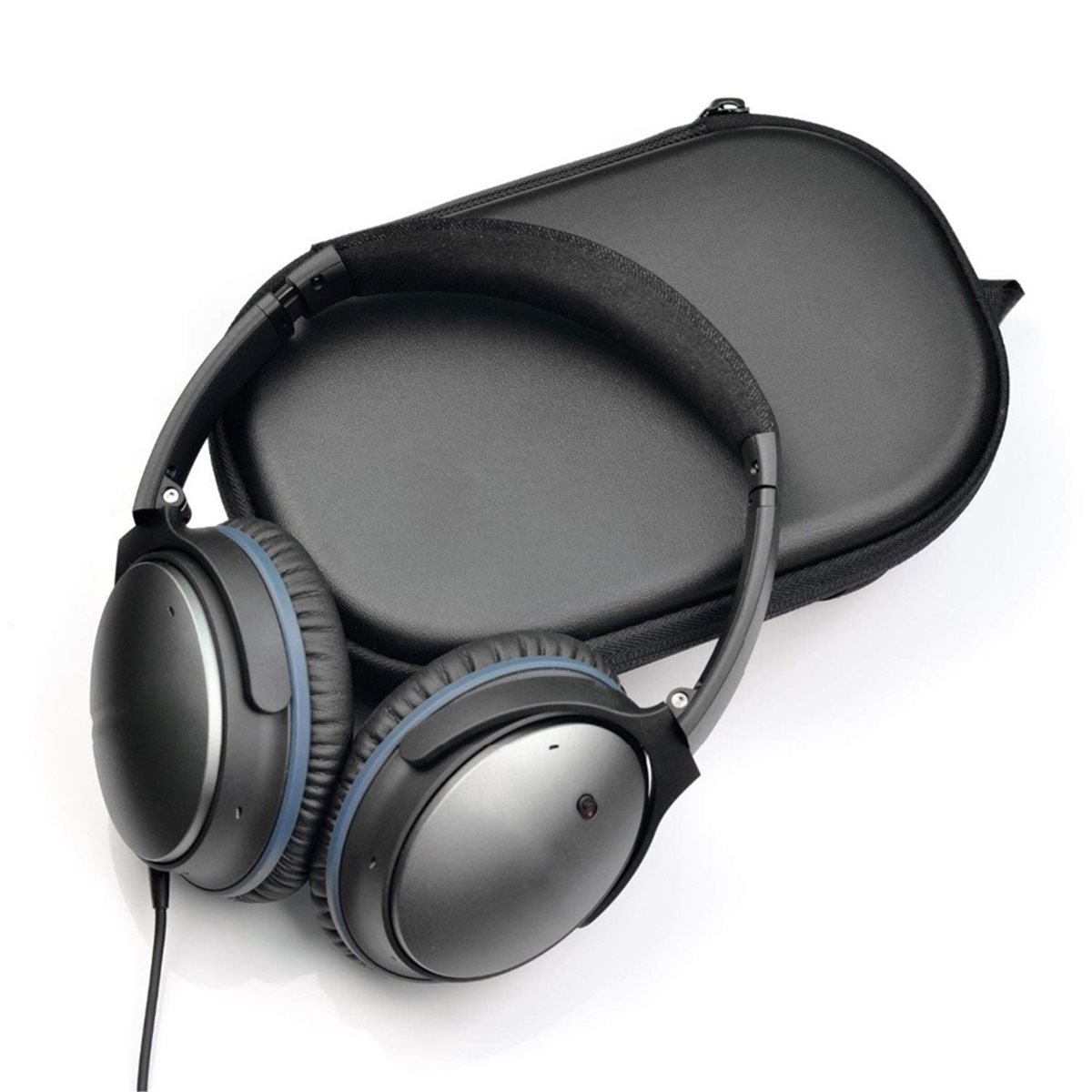 حقيبة حمل صلبة من مادة EVA لحم - مراجعة Bose Headphone Qc45 وسعره