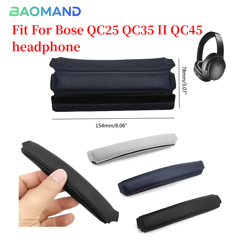 وسادات أذن بديلة لسماعات الرأس - مراجعة Bose Headphone Qc45 وسعره