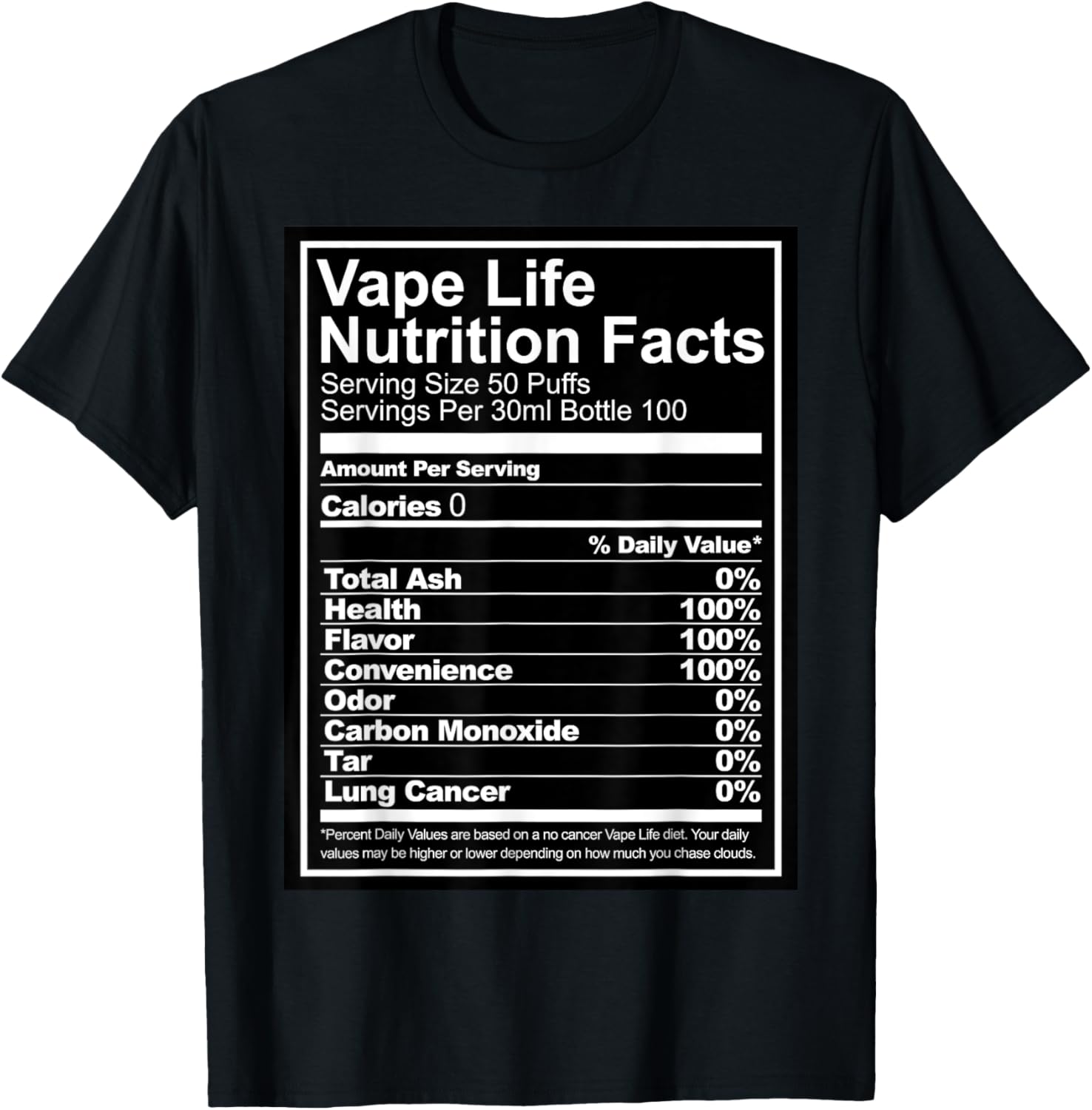 تي شيرت Vape Life Nutrition Fa - مراجعة Vaping Shop وسعره
