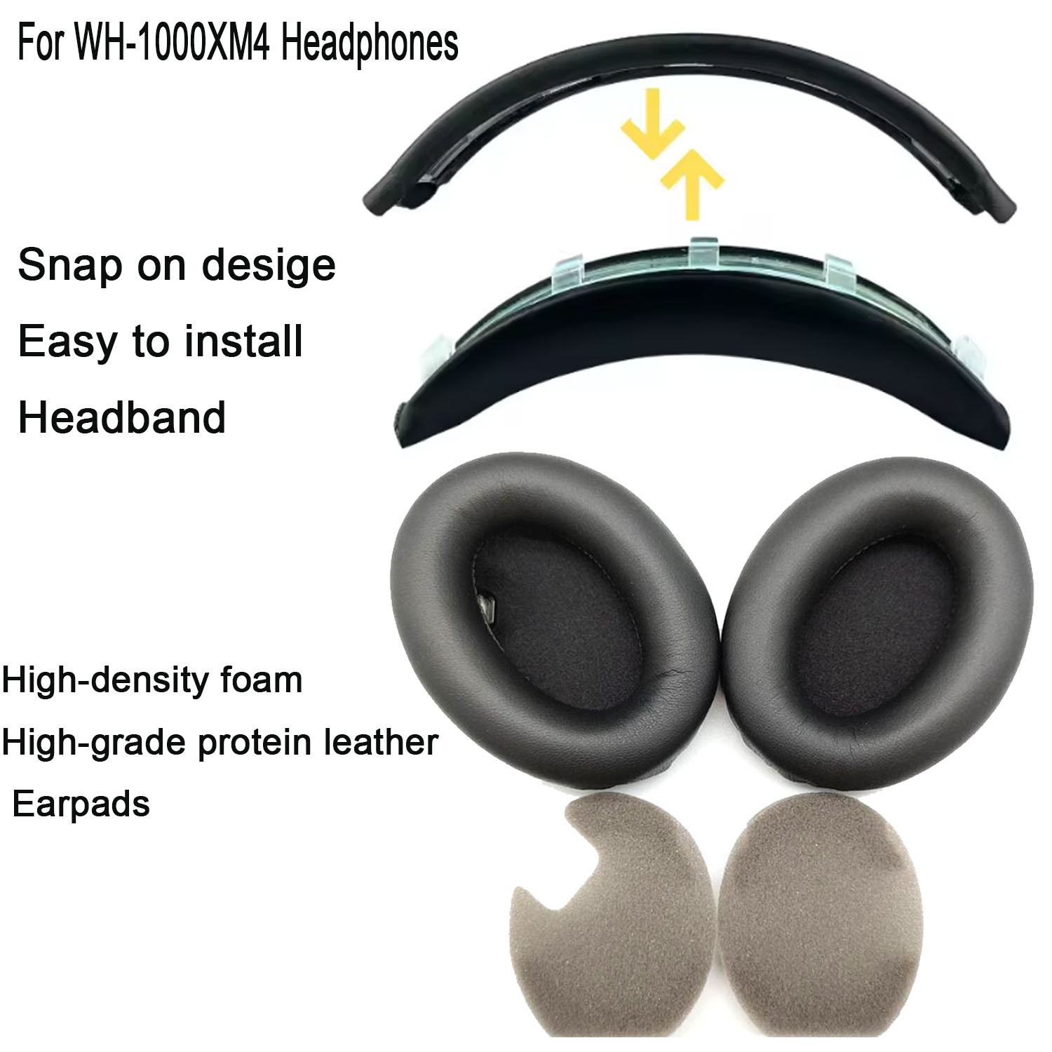 1000XM4 استبدال وسادات الأذن ا - مراجعة Sony Headphone Wh-1000Xm4 وسعره
