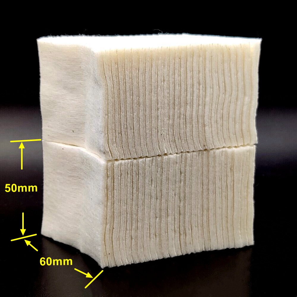 300/100/50 قطعة عضوي 100% قطن  - مراجعة Cotton Wick Organic وسعره